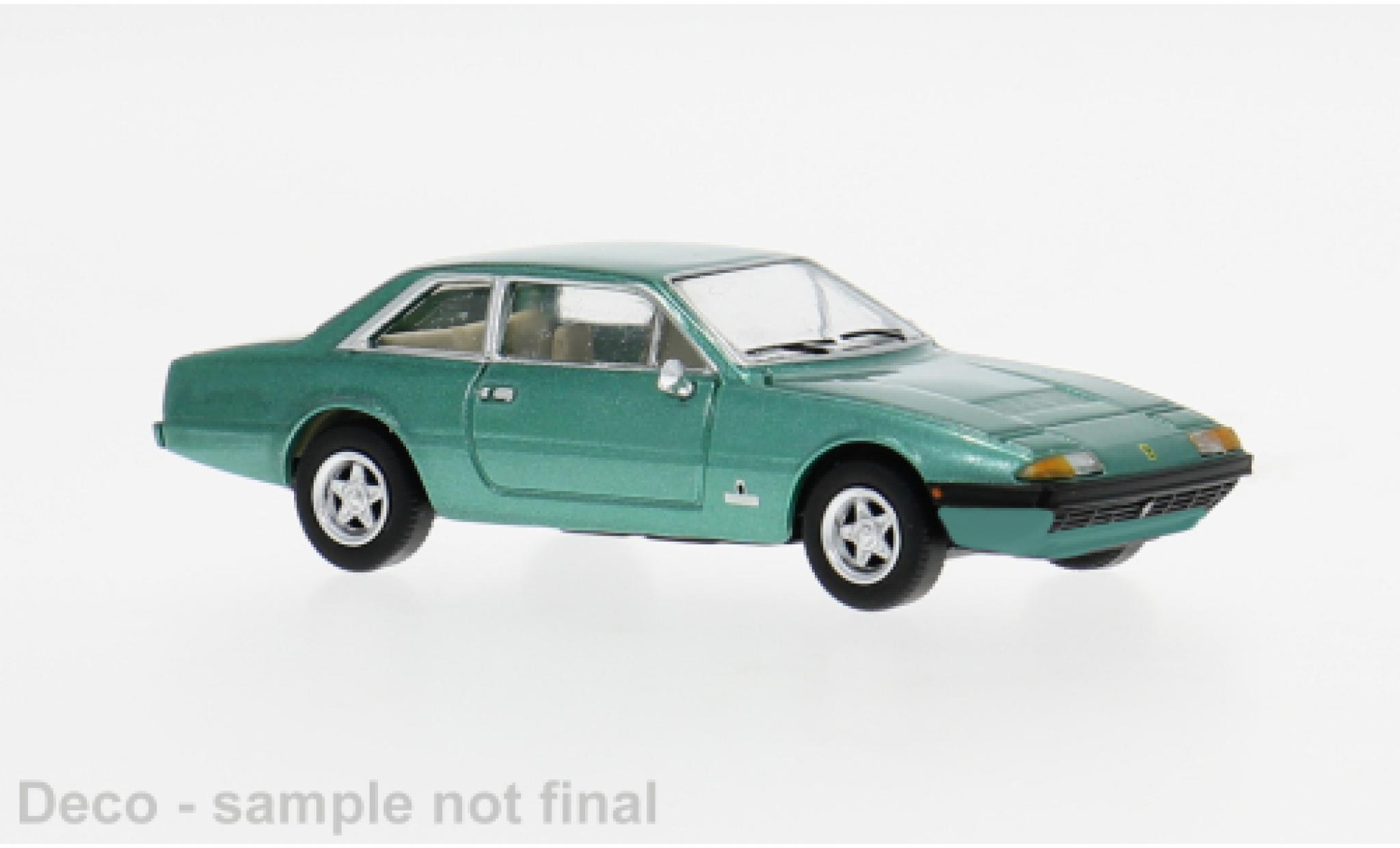 Ferrari 365 1/87 PCX87 GT4 2+2 groen 1972 1:87 modelauto