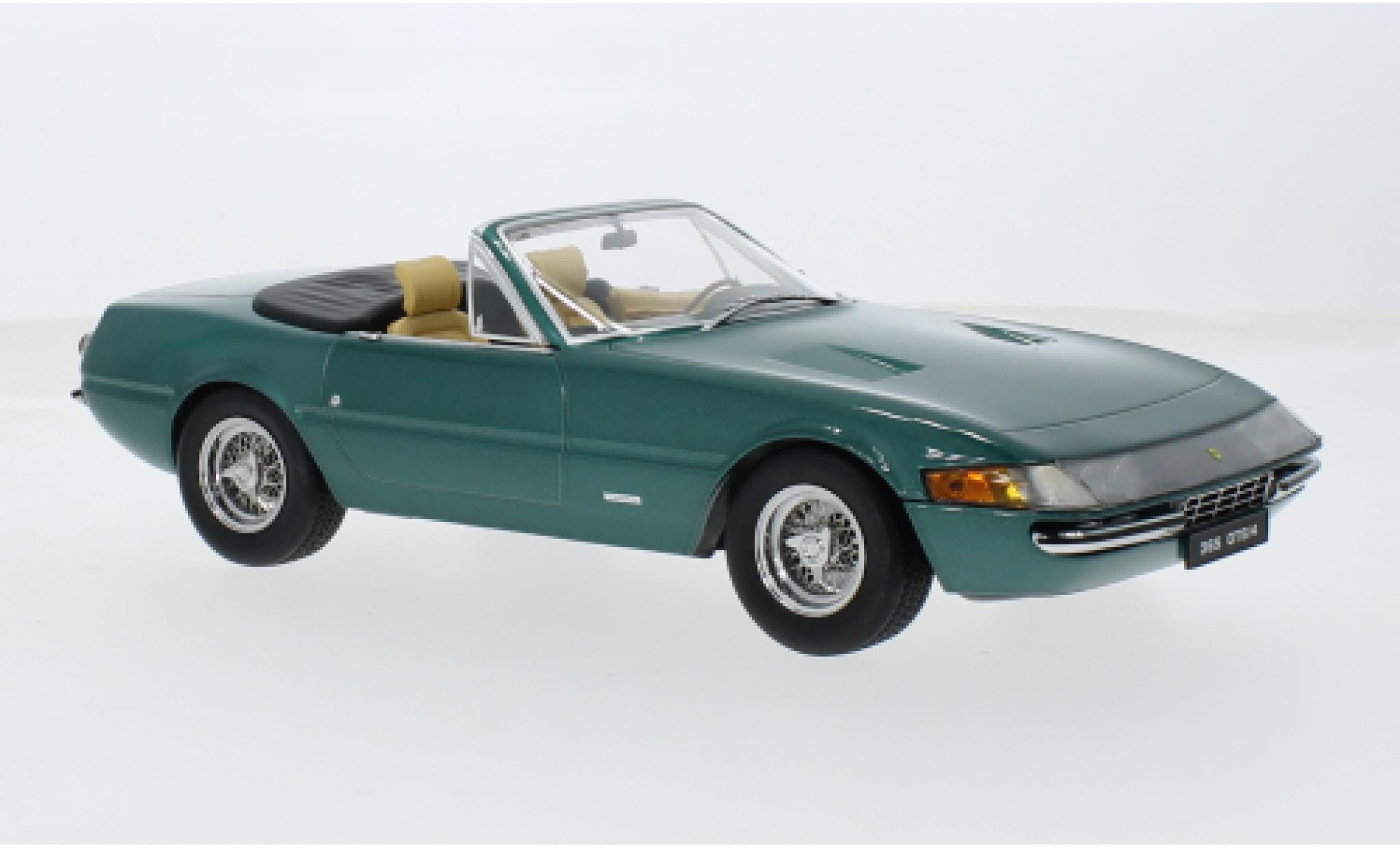 Ferrari 365 1/18 KK Scale GTS/4 Daytona Spider groen 1969 1:18 modelauto