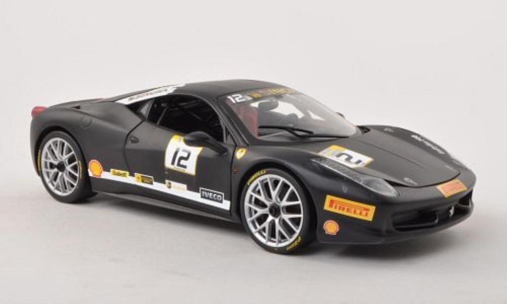 Ferrari 458 Challenge 1/18 Hot Wheels Challenge No.12 matt-zwart modelauto