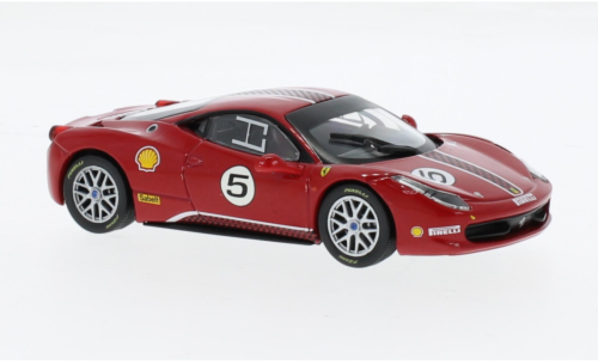 Ferrari 458 1/43 SpecialC Challenge rood 2010 1:43 .-133 modelauto