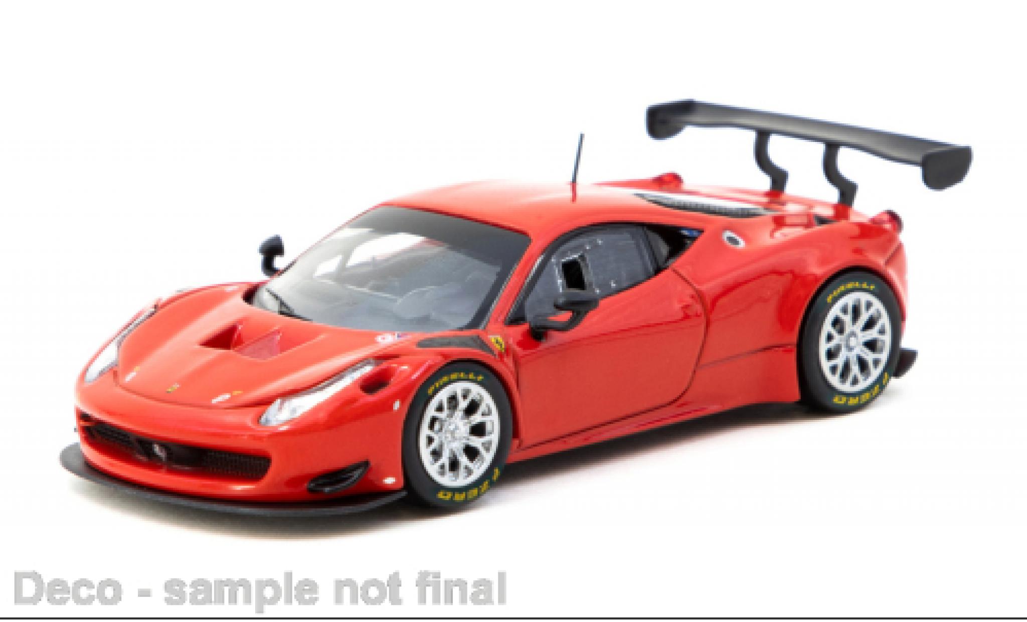 Ferrari 458 1/64 Tarmac Works Italia GT3 rood 1:64 modelauto