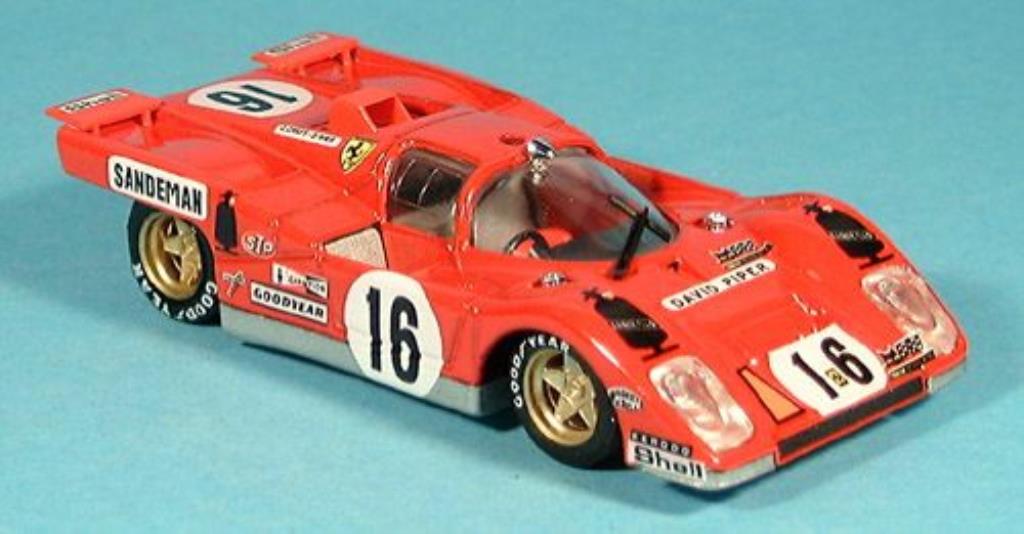 Ferrari 512 M 1/43 Brumm M 4th Scuderia David Piper Craft-Wier modelauto