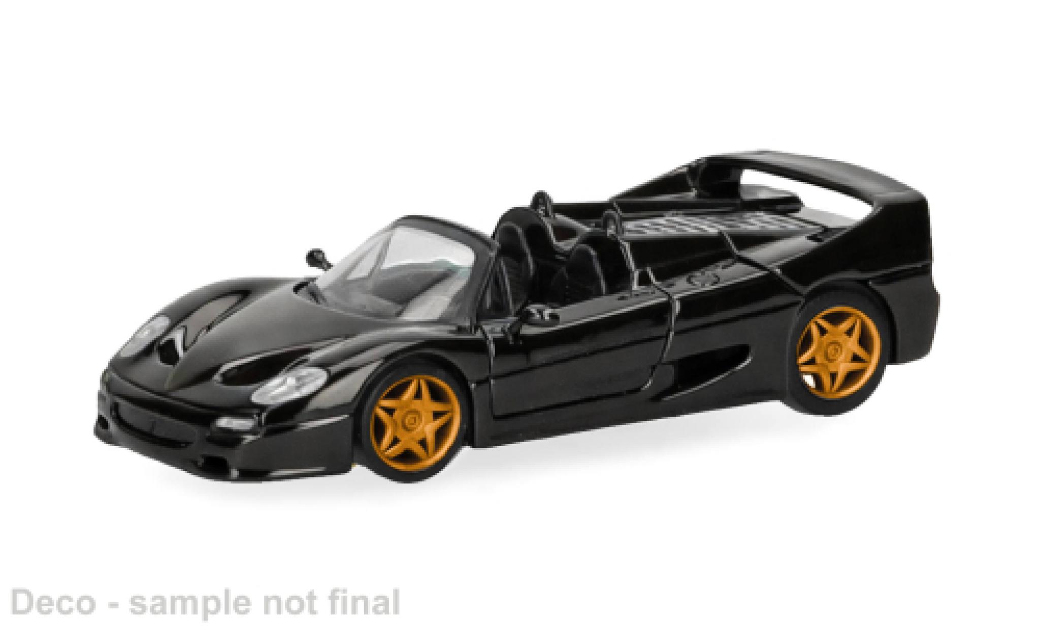 Ferrari F50 1/87 Herpa Spider zwart 1:87 modelauto