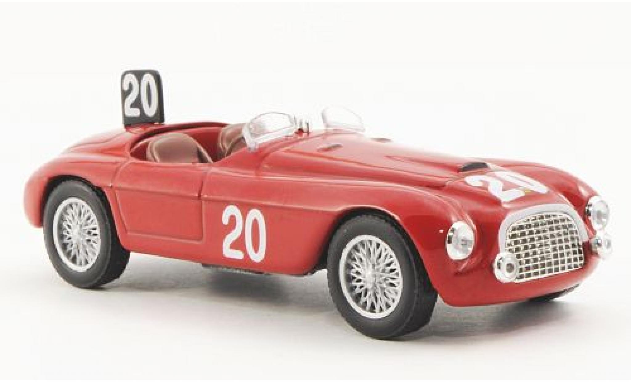 Ferrari 166 1/43 Ferrari Racing Collection MM No.20 24h Spa 1949 y compris les magazine in Italien Sprache / Ohne Vitrine L.Chinetti/J.Lucas sans Vitrine modelauto