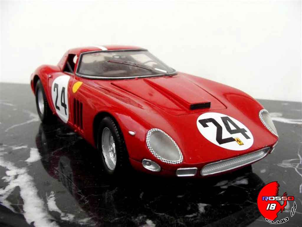 Ferrari 250 GTO 1964 1/18 Jouef GTO 1964 s/n 5575gt #24 modelauto