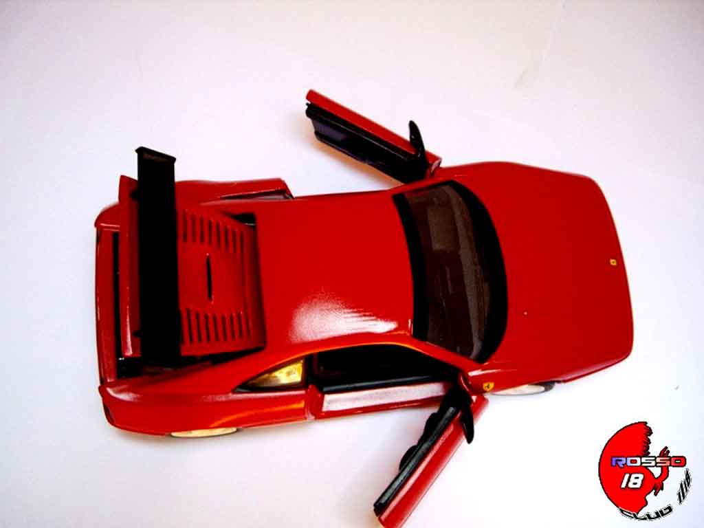 Ferrari F355 Berlinetta Sedan challenge rood 1/18 Hot Wheels