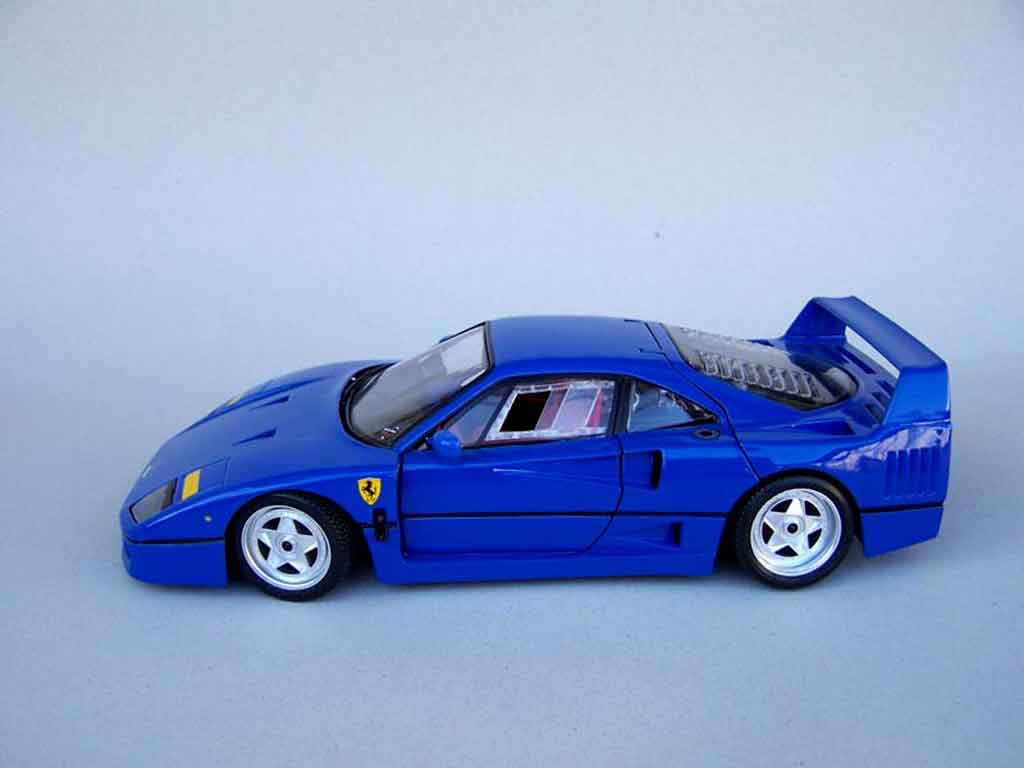 Ferrari F40 Coupe stradale blauw rfr sport 1/18 Burago