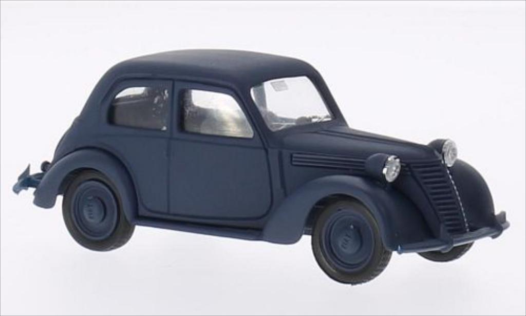 Fiat 1100 1/43 Brumm B matt-blauw 1943 modelauto