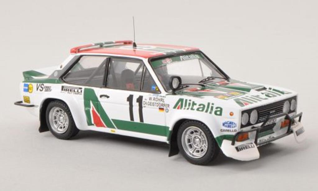Fiat 131 Abarth 1/43 Trofeu Abarth No.11 Alitalia Safari Rally 1979 /Ch modelauto