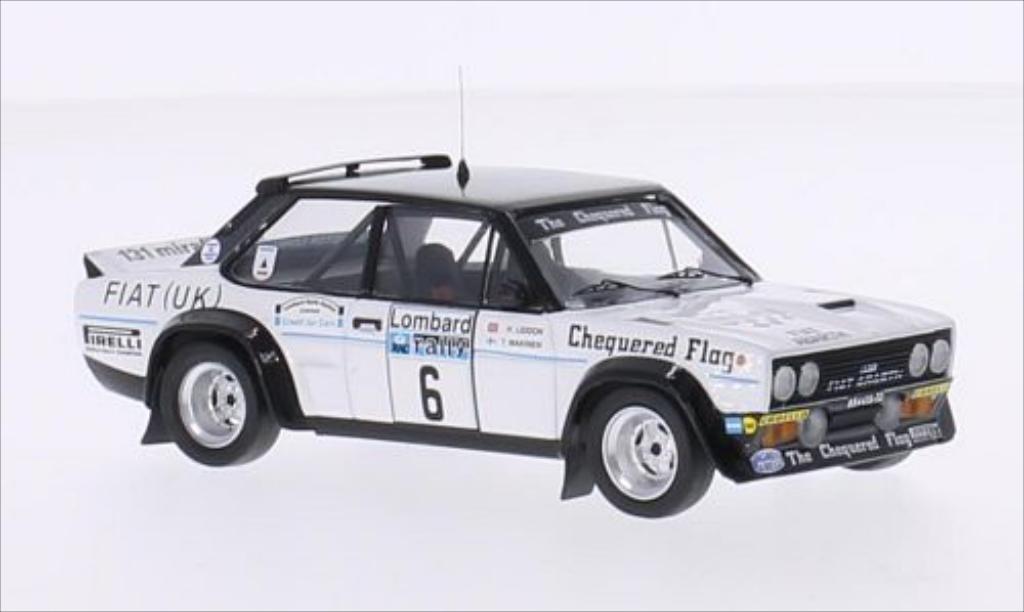 Fiat 131 Abarth 1/43 Trofeu Abarth No.6 Chequered Flag RAC Rallye 1977 /H.Liddon modelauto