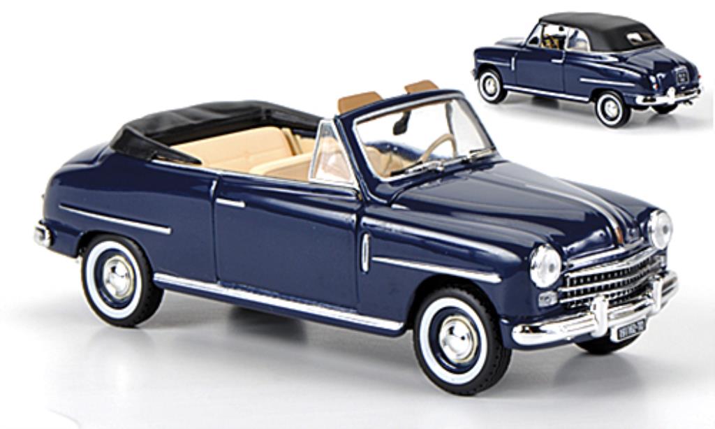 Fiat 1400 1/43 Norev Cabriolet blauw 1950 modelauto