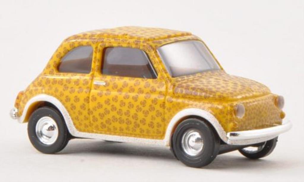 Fiat 500 1/87 Busch Leopard 1965 modelauto