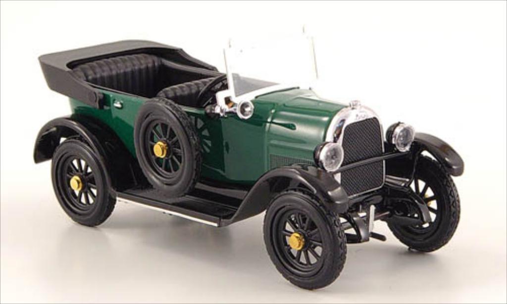 Fiat 501 1/43 Rio Sport grun 1919 modelauto