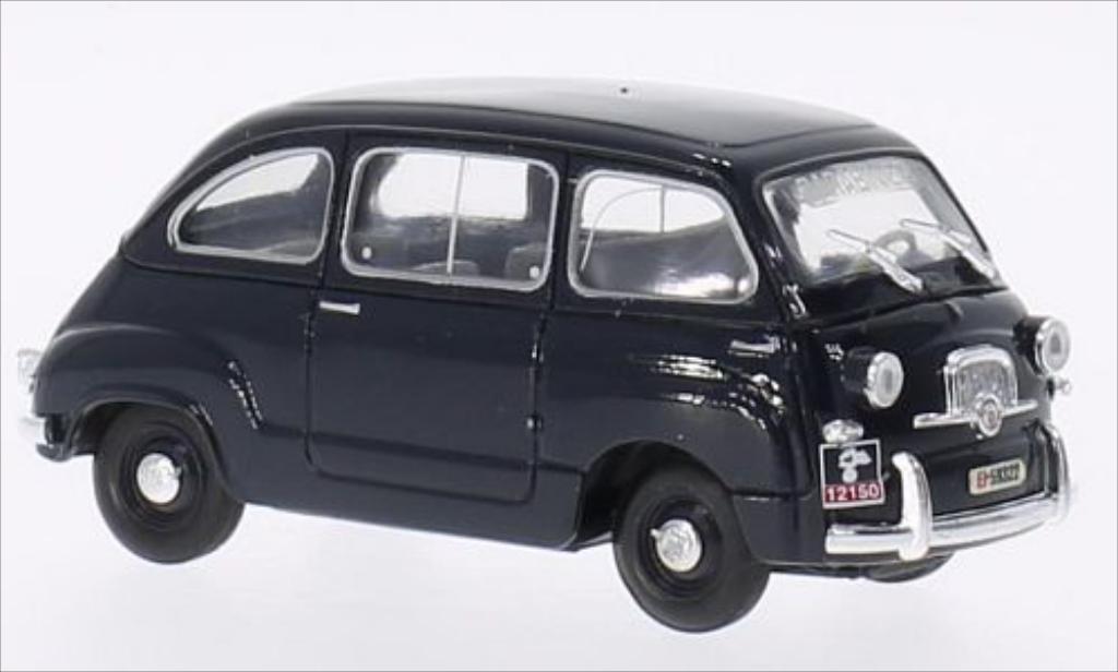 Fiat 600 1/43 Brumm Multipla Carabinieri 1956 modelauto