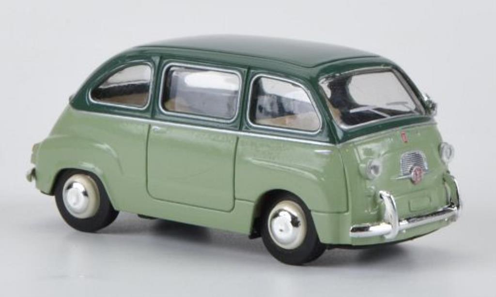 Fiat 600 1/87 Brekina Multipla grun/grun modelauto