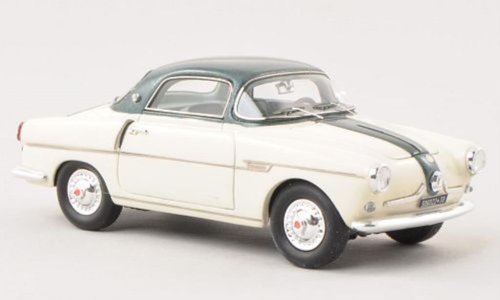 Fiat 600 1/43 Matrix Viotto Coupe beige/grun modelauto