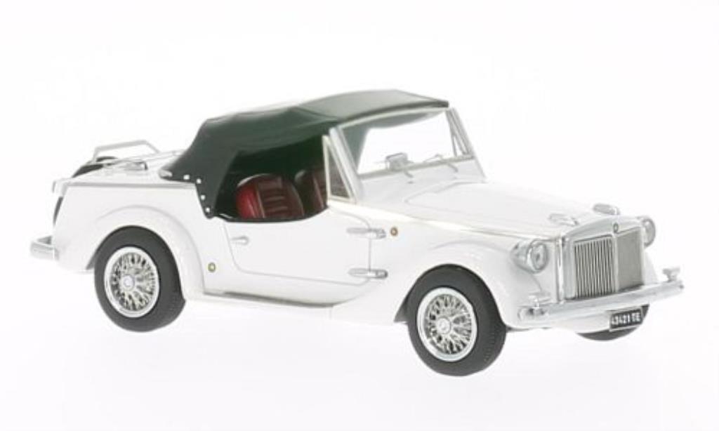 Fiat 850 1/43 Kess Siata Spring Spider Soft-Top wit 1967 modelauto
