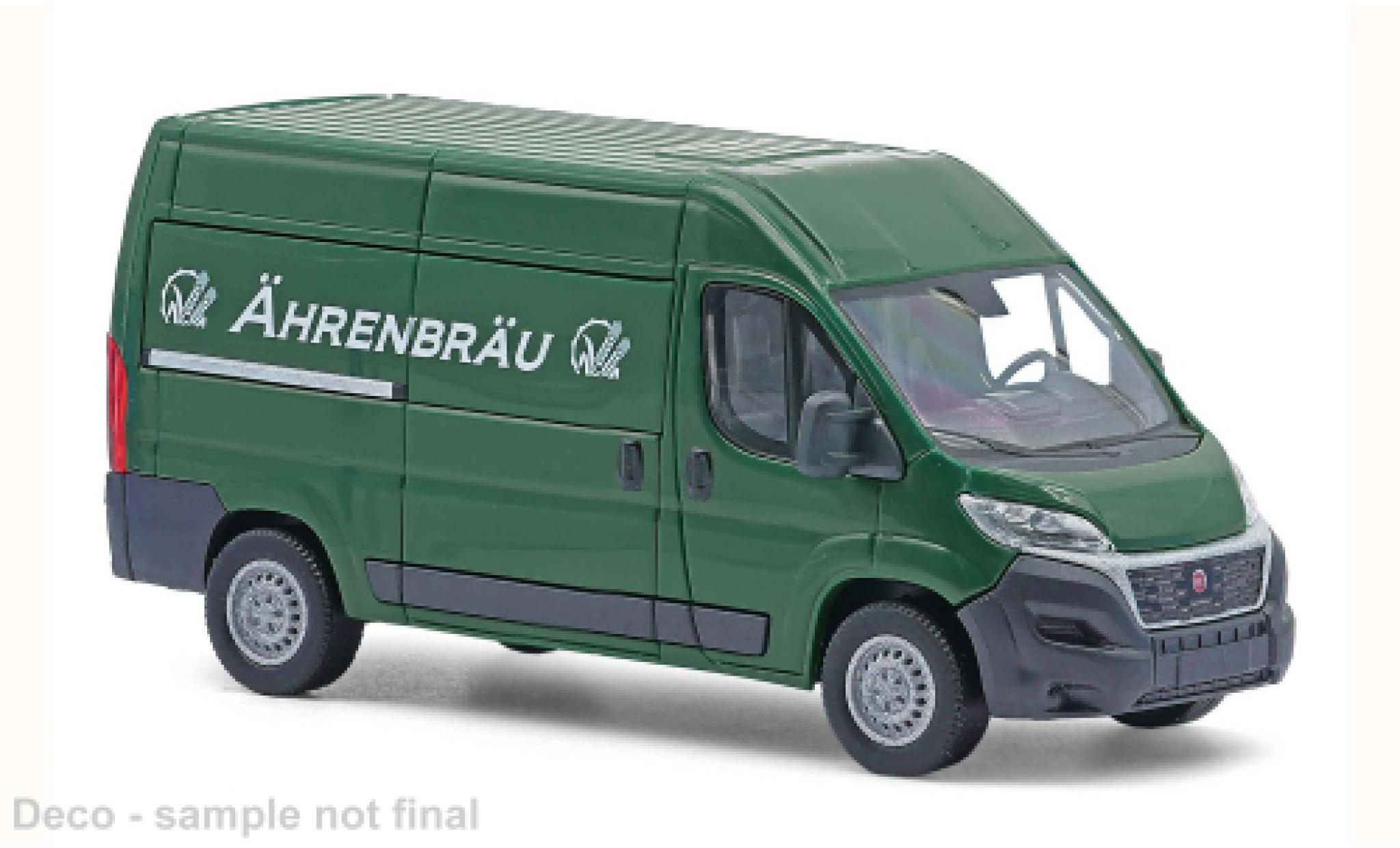 Fiat Ducato 1/87 Busch Kasten 2014 &Auml;hrenbr&auml;u 1:87 modelauto