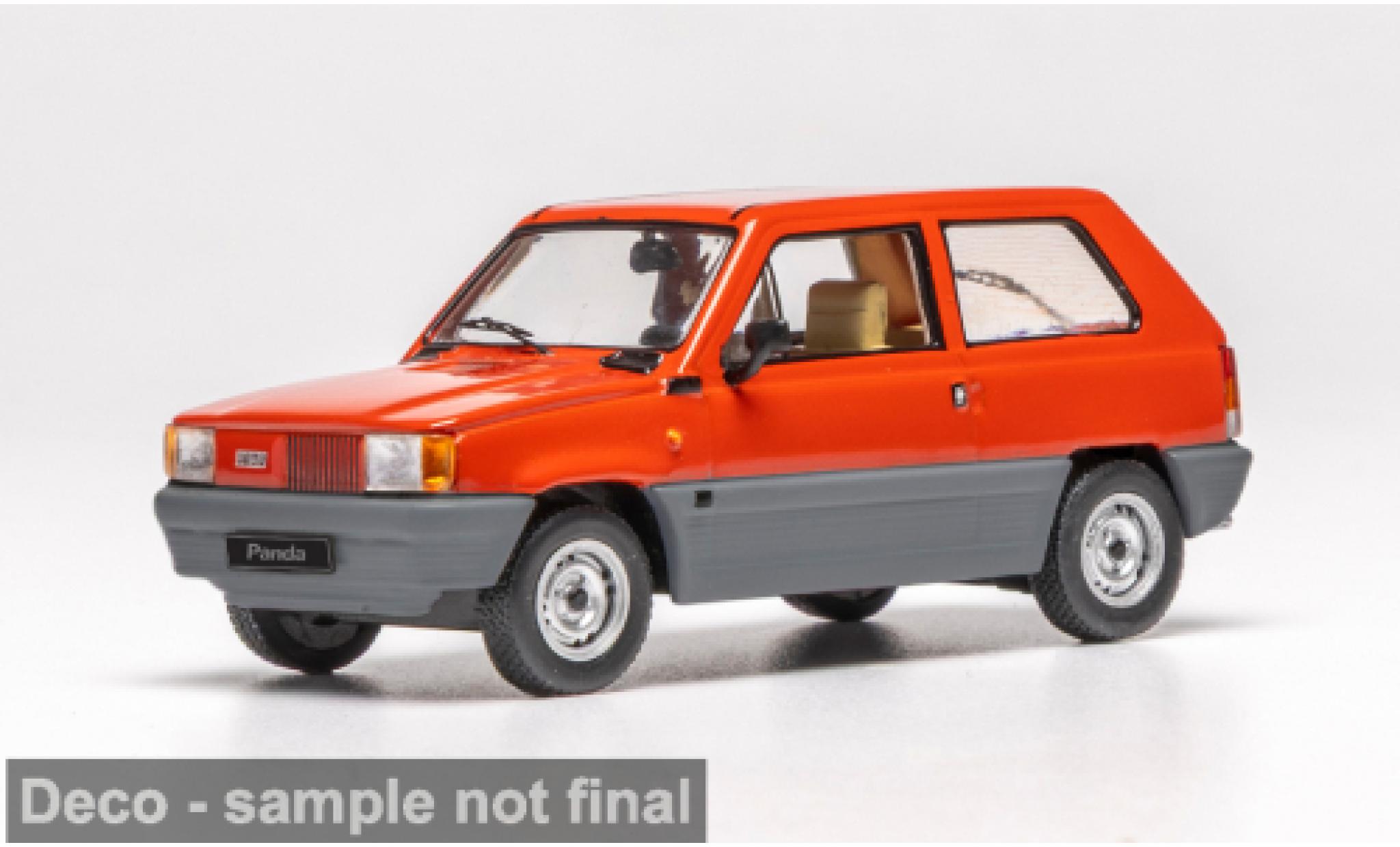 Fiat Panda 1/43 IXO 45 rood 1980 1:43 modelauto