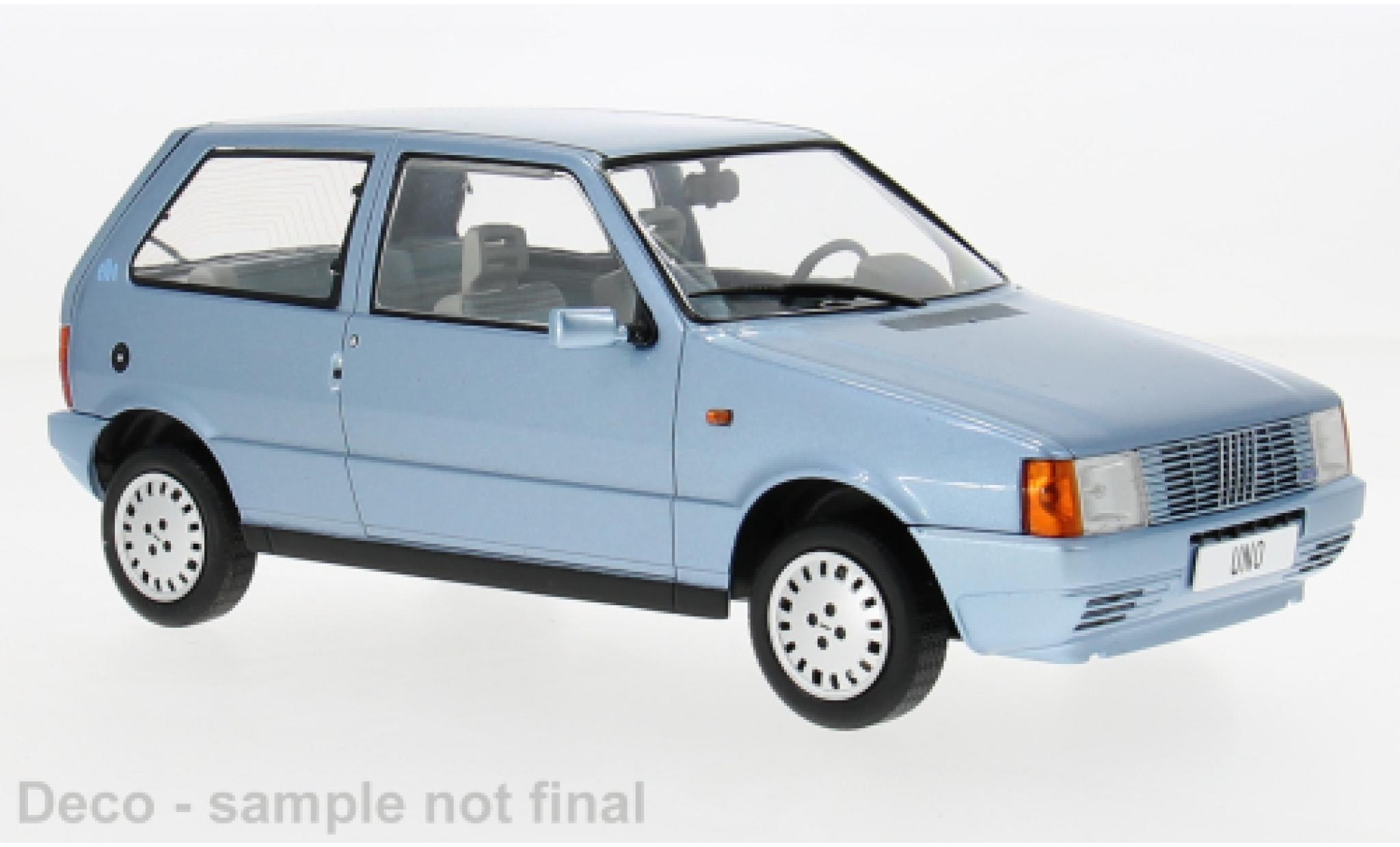 Fiat Uno 1/18 MCG Elba blauw 1984 1:18 modelauto