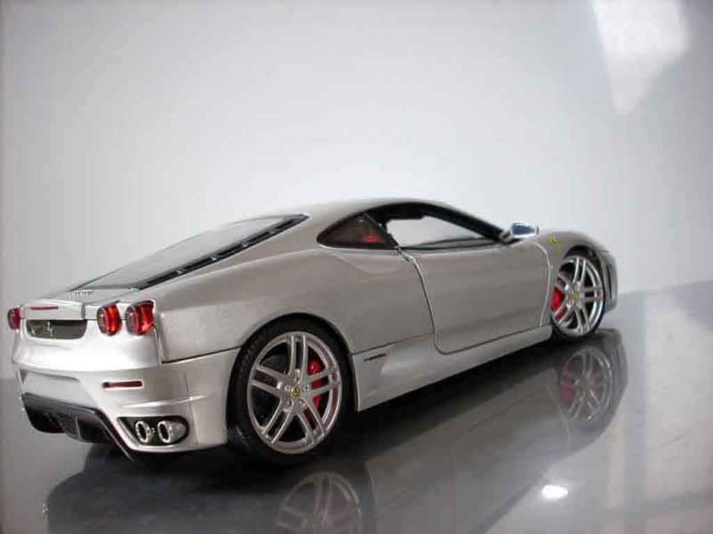 Ferrari F430 Coupe grijs 1/18 Hot Wheels