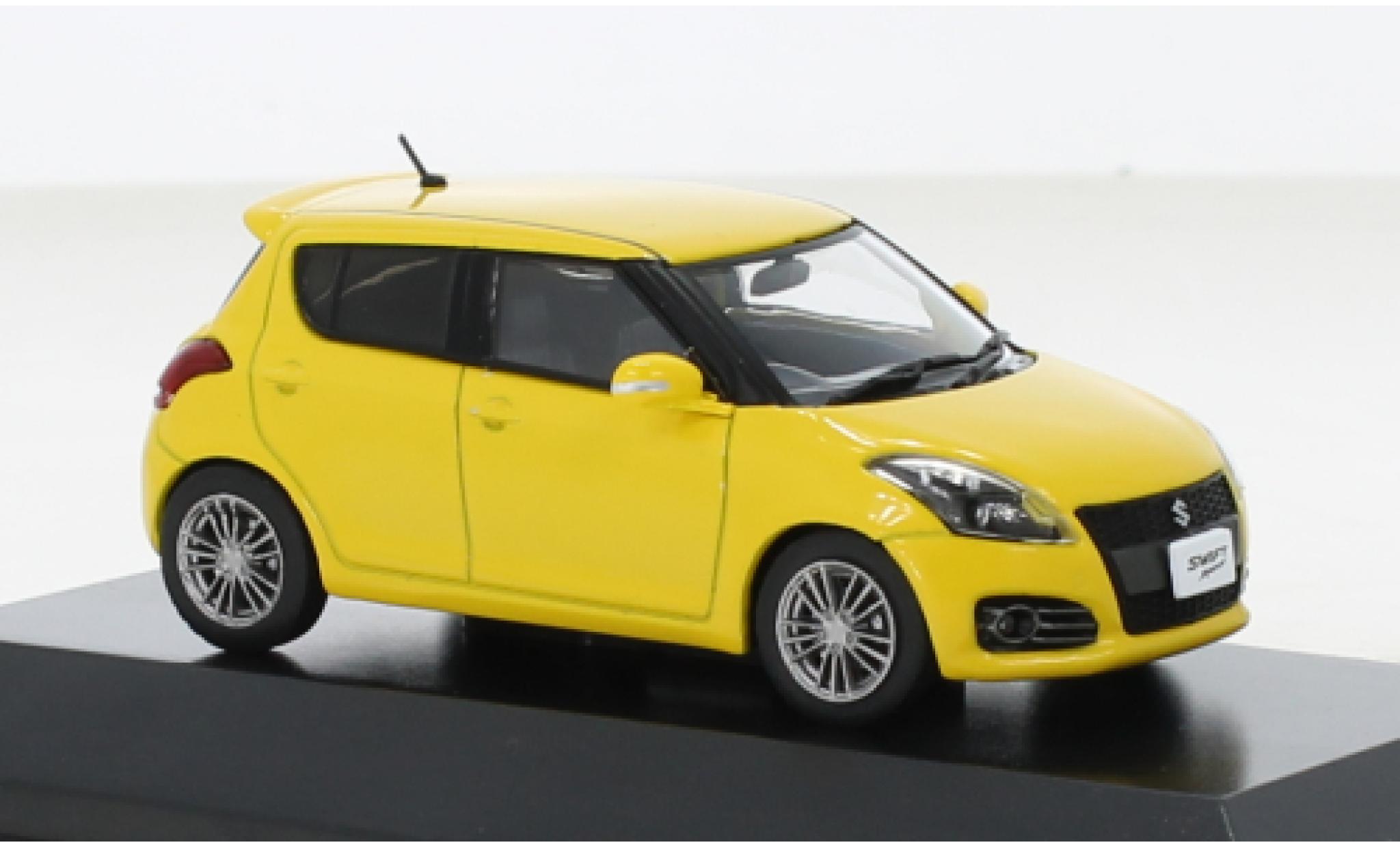 Suzuki Swift 1/43 First 43 Models Sport geel RHD 2012 modelauto