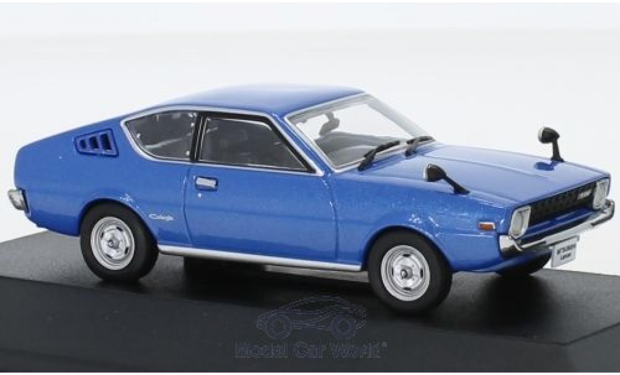 Mitsubishi Lancer 1/43 First 43 Models Celeste metallic blauw RHD 1975 modelauto
