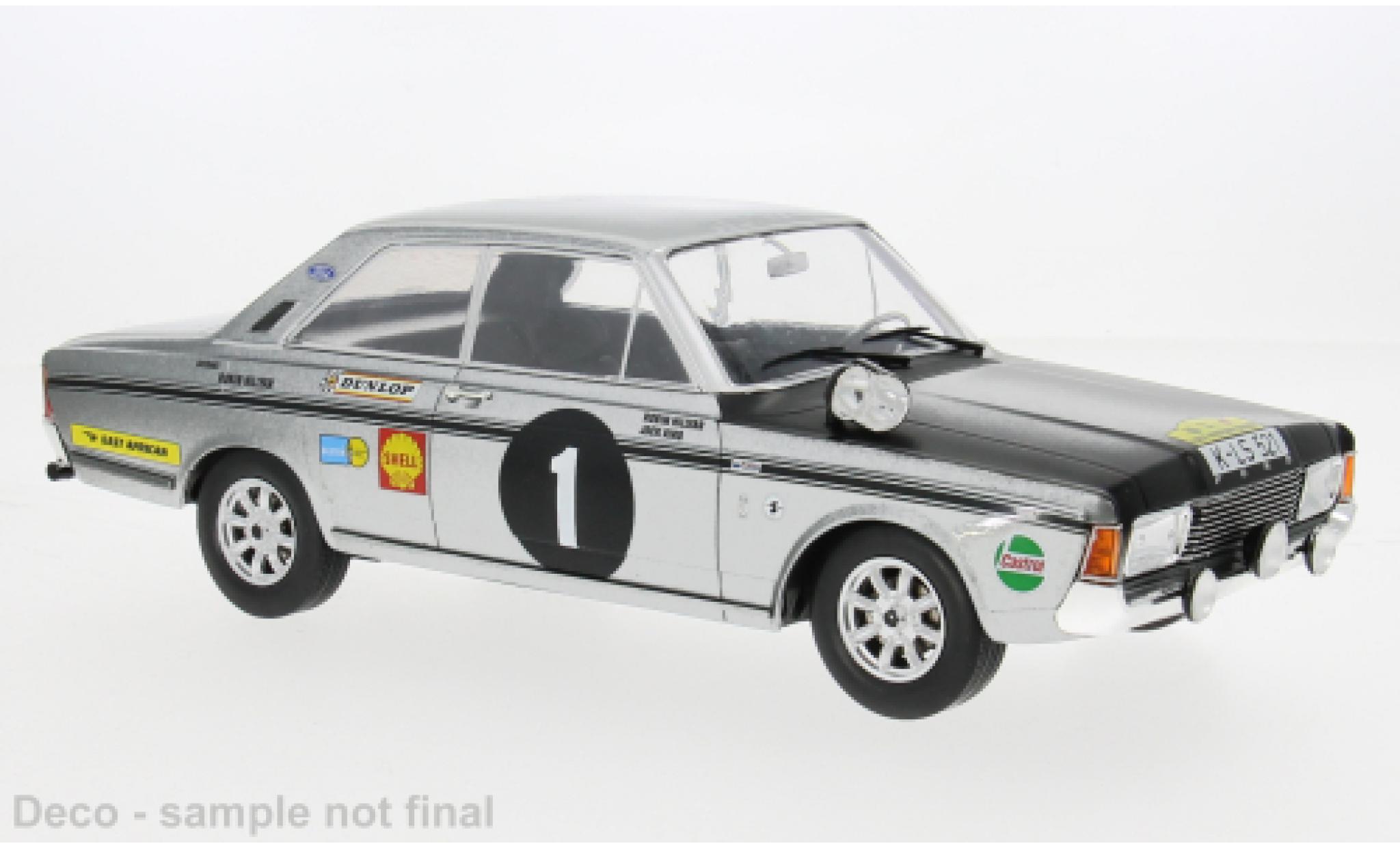 Ford 20M 1/18 MCG RS (P7b) Rally WM East African Safari Rally 1969 #1 R.Hillyar/J.Aird 1:18 modelauto