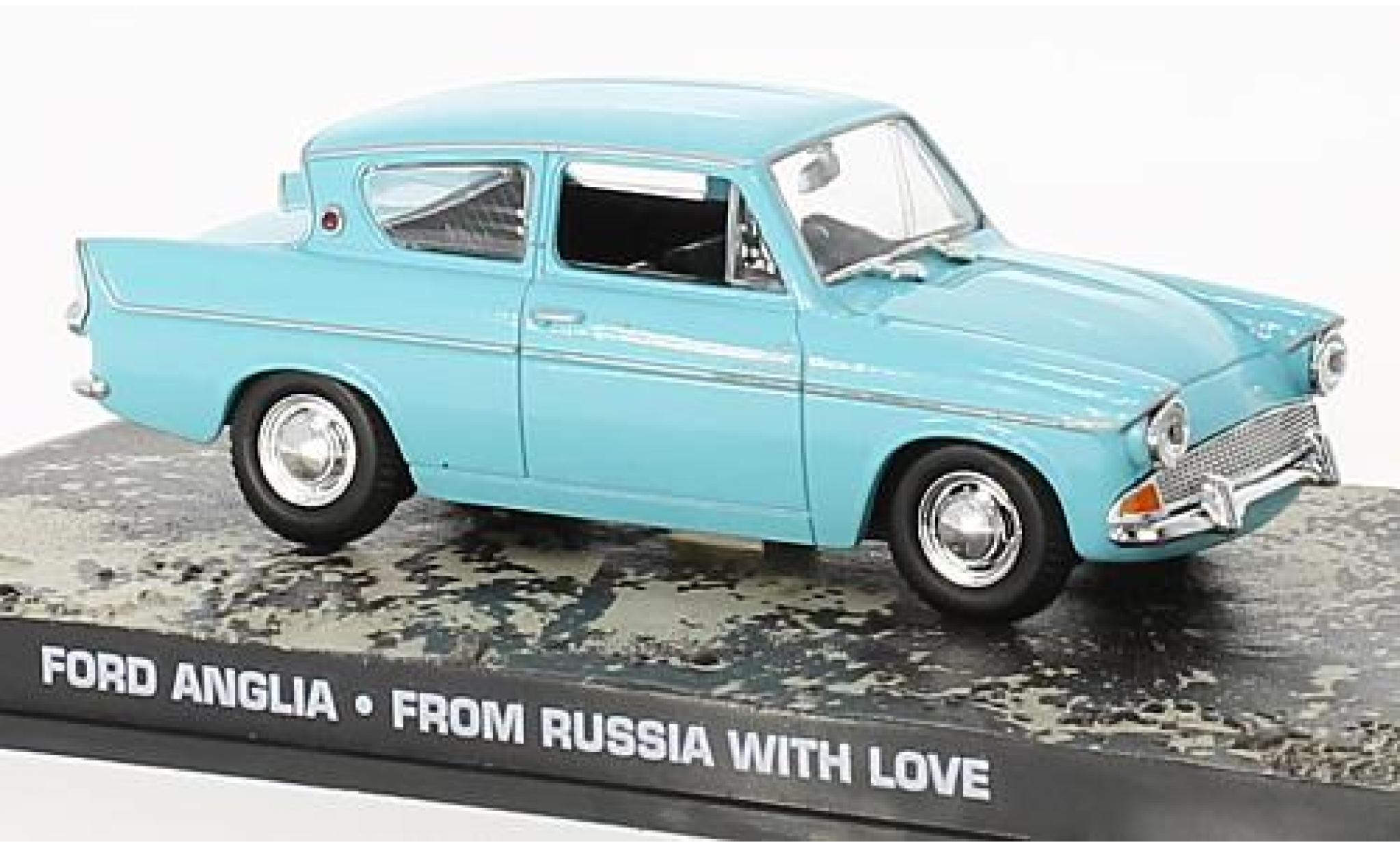 Ford Anglia 1/43 SpecialC blauw .-007 1:43 modelauto