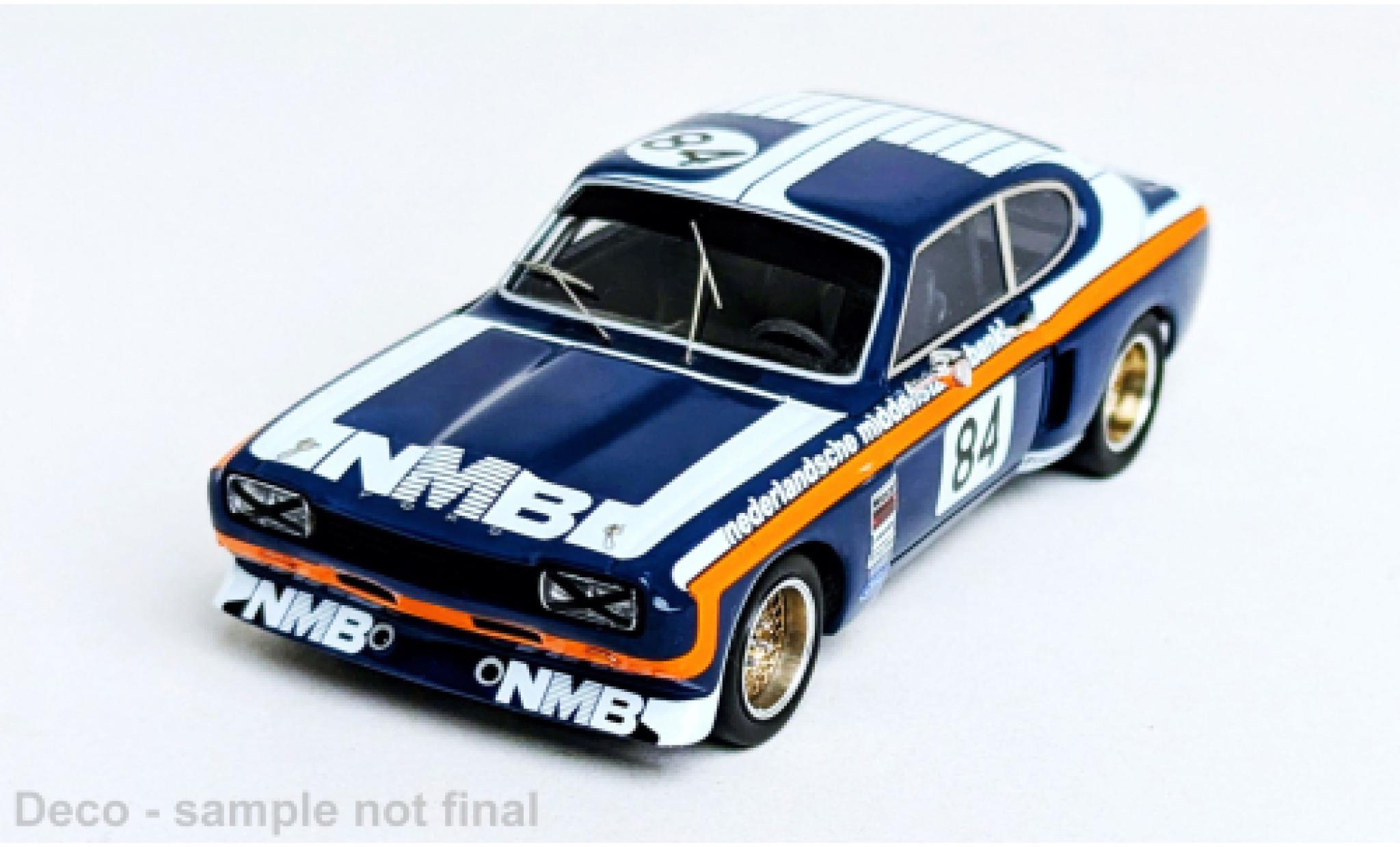 Ford Capri 1/43 Trofeu 2600 RS DTCC Zandvoort 1973 #84 Han Akersloot 1:43 modelauto