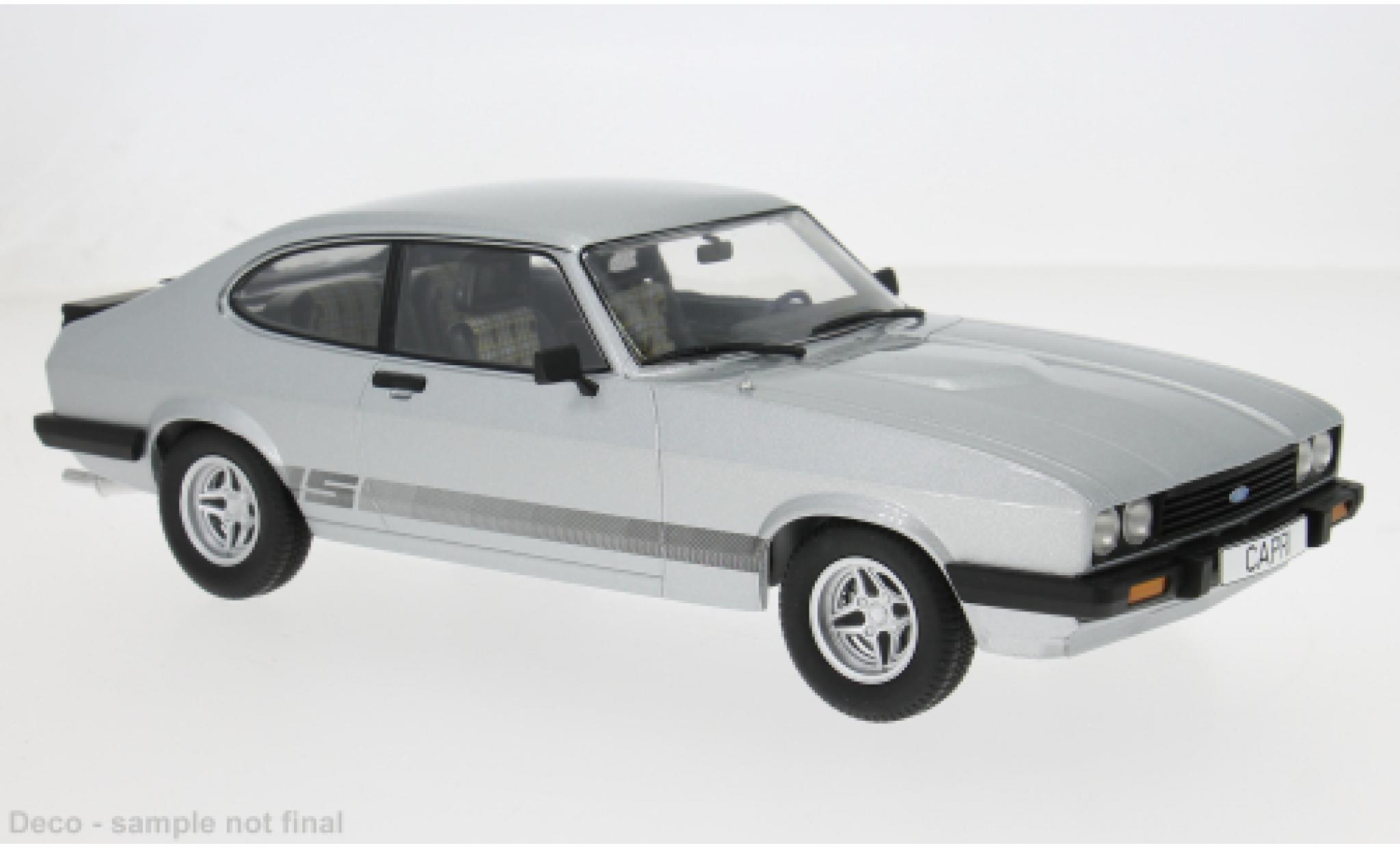 Ford Capri 1/18 MCG III grijs 1978 1:18 modelauto