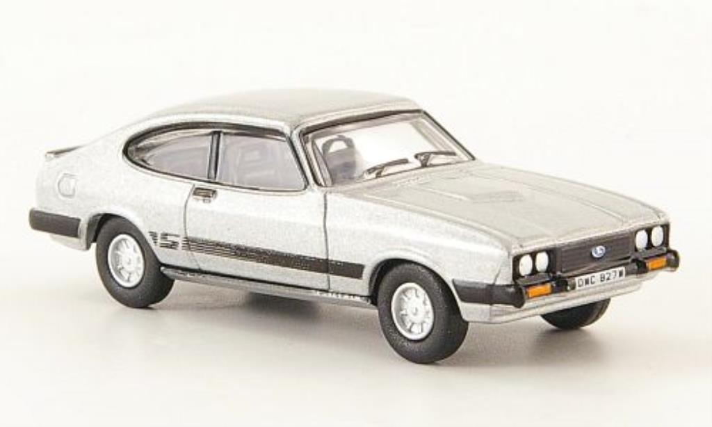 Ford Capri 1/76 Oxford Mk III grijs modelauto