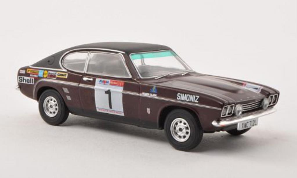 Ford Capri 1/43 Vanguards Mk1 3000GT No.1 Avon Tour of Great Britain 1973 /T.Mason modelauto