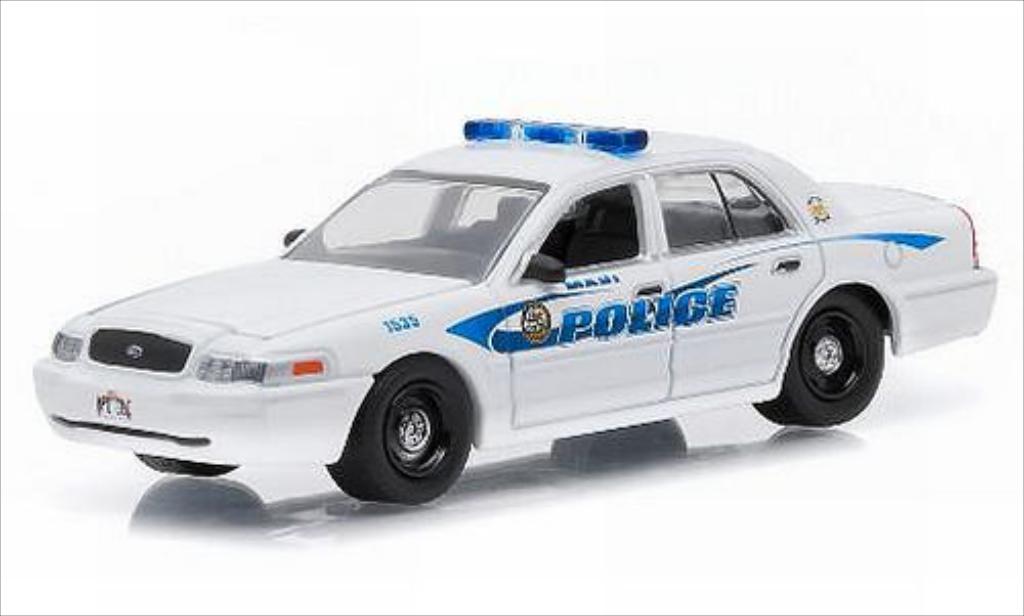 Ford Crown 1/64 Greenlight Victoria Maui Politie 2008 modelauto