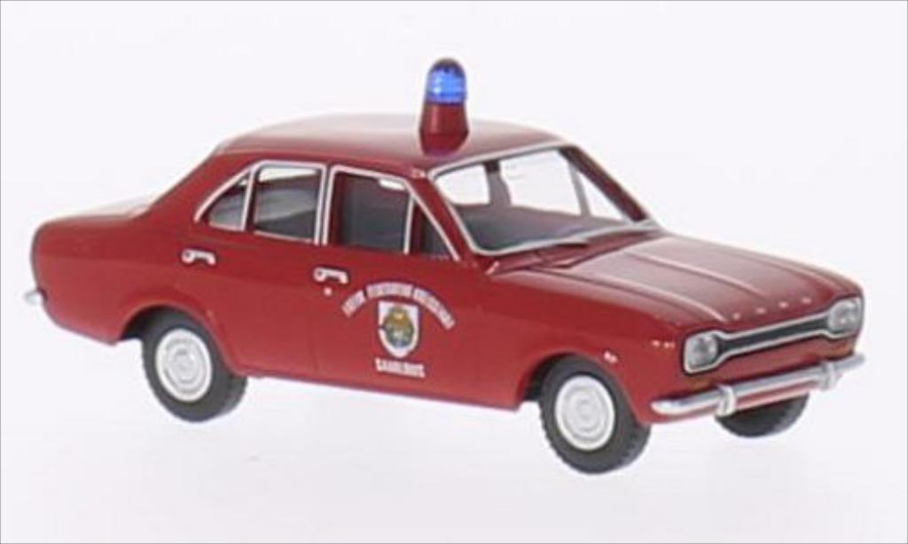 Ford Escort 1/87 Wiking I Freiwillige Brandweer Saarlouis modelauto