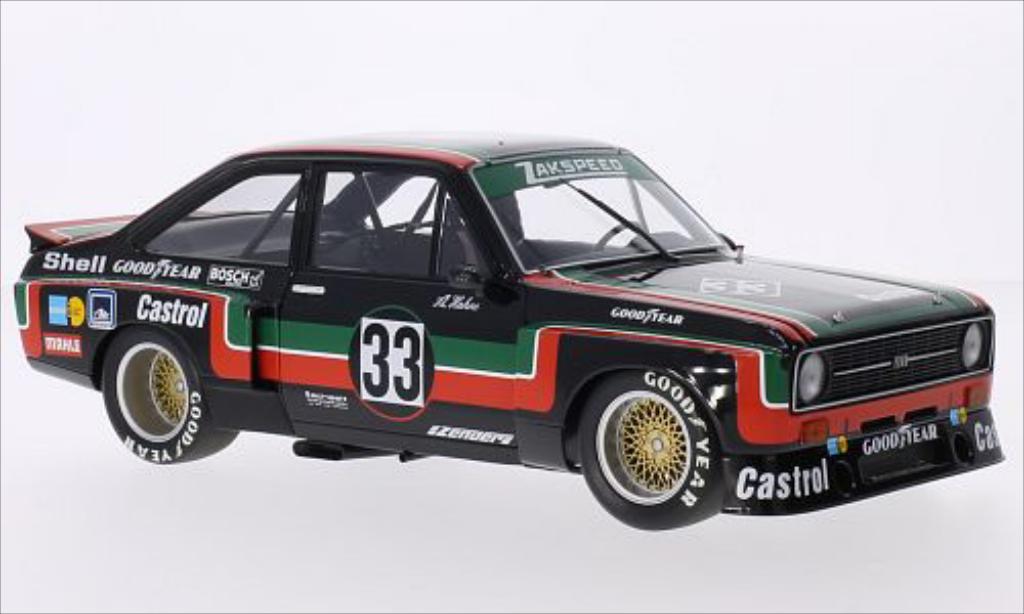Ford Escort 1/18 Minichamps II 1800 No.33 Zakspeed Castrol DRM ADAC Supersprint 1976 modelauto