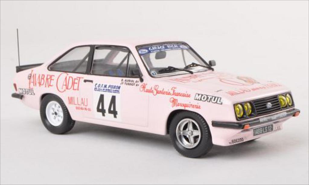 Ford Escort 1/43 Trofeu II 2000 No.44 Rallye Ronde du Quercy 1982 /J.Tussiot modelauto