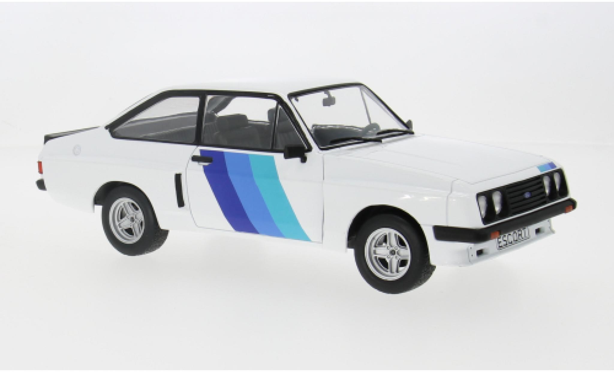 Ford Escort 1/18 MCG MK II RS 2000 X-Pack wit/Dekor 1977 1:18 modelauto
