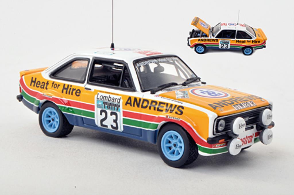 Ford Escort 1/43 Vitesse MKII 1800 No.23 RAC Rally 1977 /J.Brown modelauto