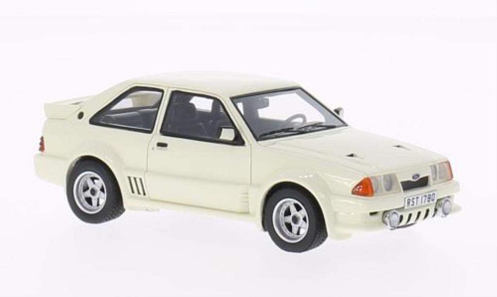 Ford Escort 1/43 Neo 1700T wit 1980 modelauto