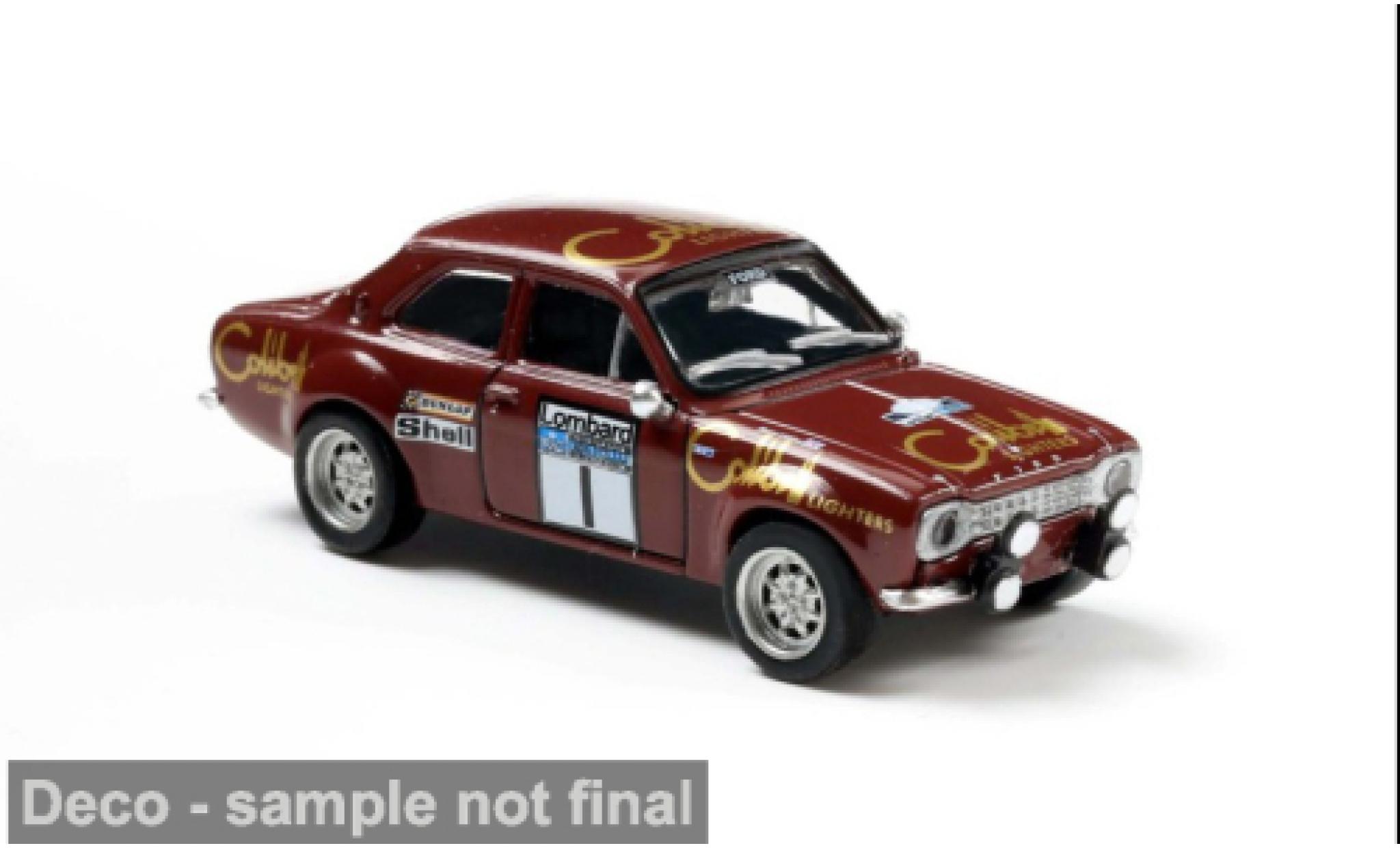 Ford Escort 1/87 Brekina RS 1800 MKI Rallye RAC Lombard 1974 #1 T.Makinen 1:87 modelauto