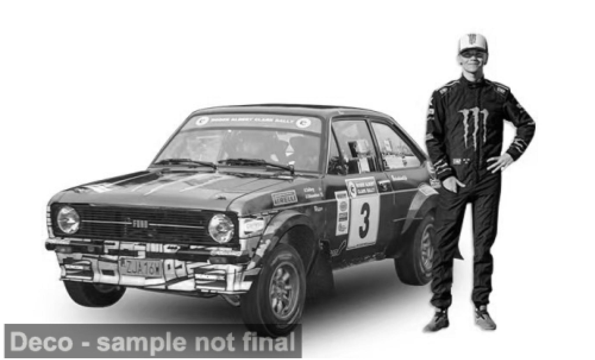 Ford Escort 1/18 Sun Star RS 1800 RAC Rally 2023 #3 O.Solberg/E.Edmondson 1:18 modelauto