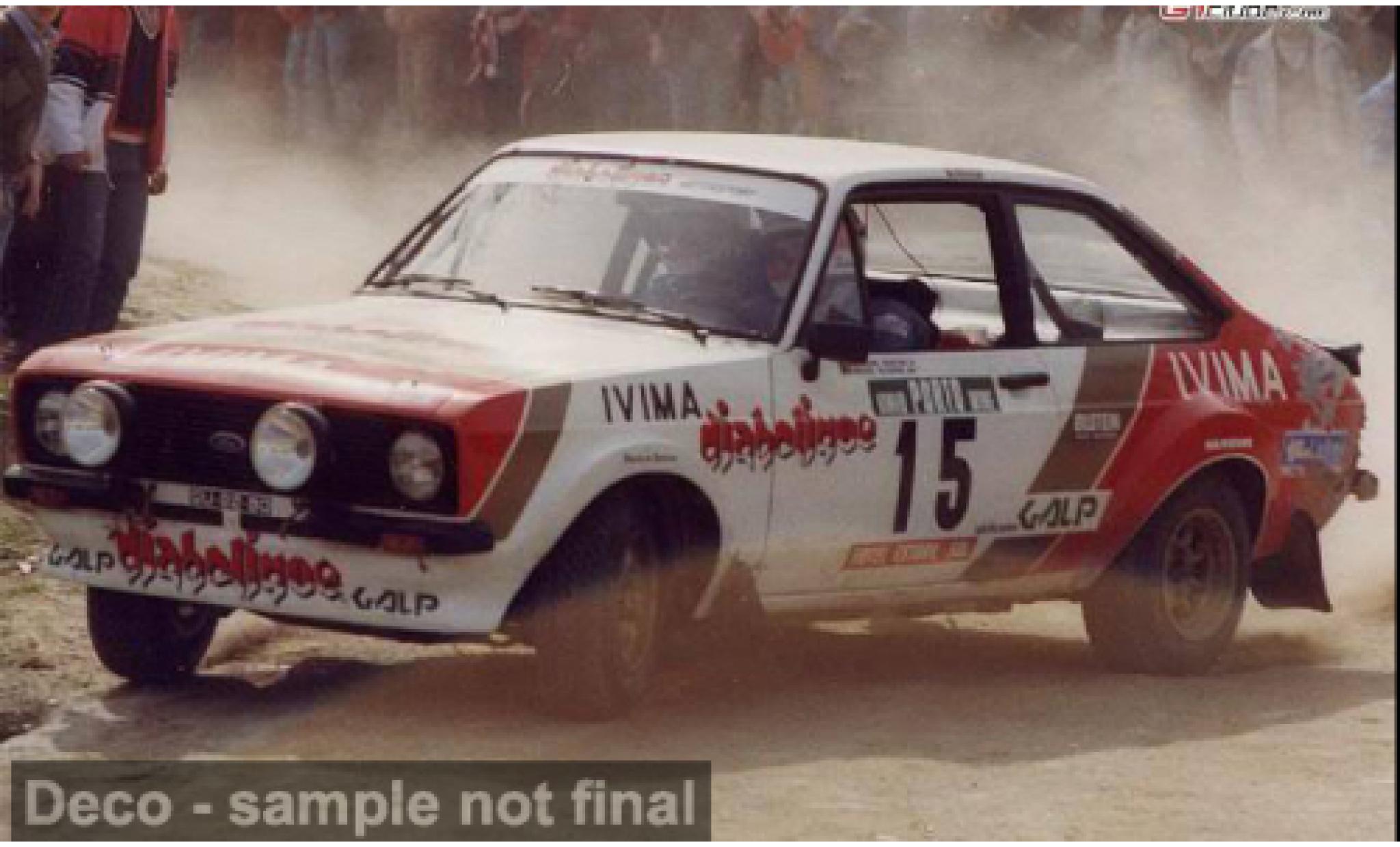 Ford Escort 1/43 Vitesse RS 1800 Rally Portugal 1983 #15 J.Santos/M.Oliveira 1:43 modelauto