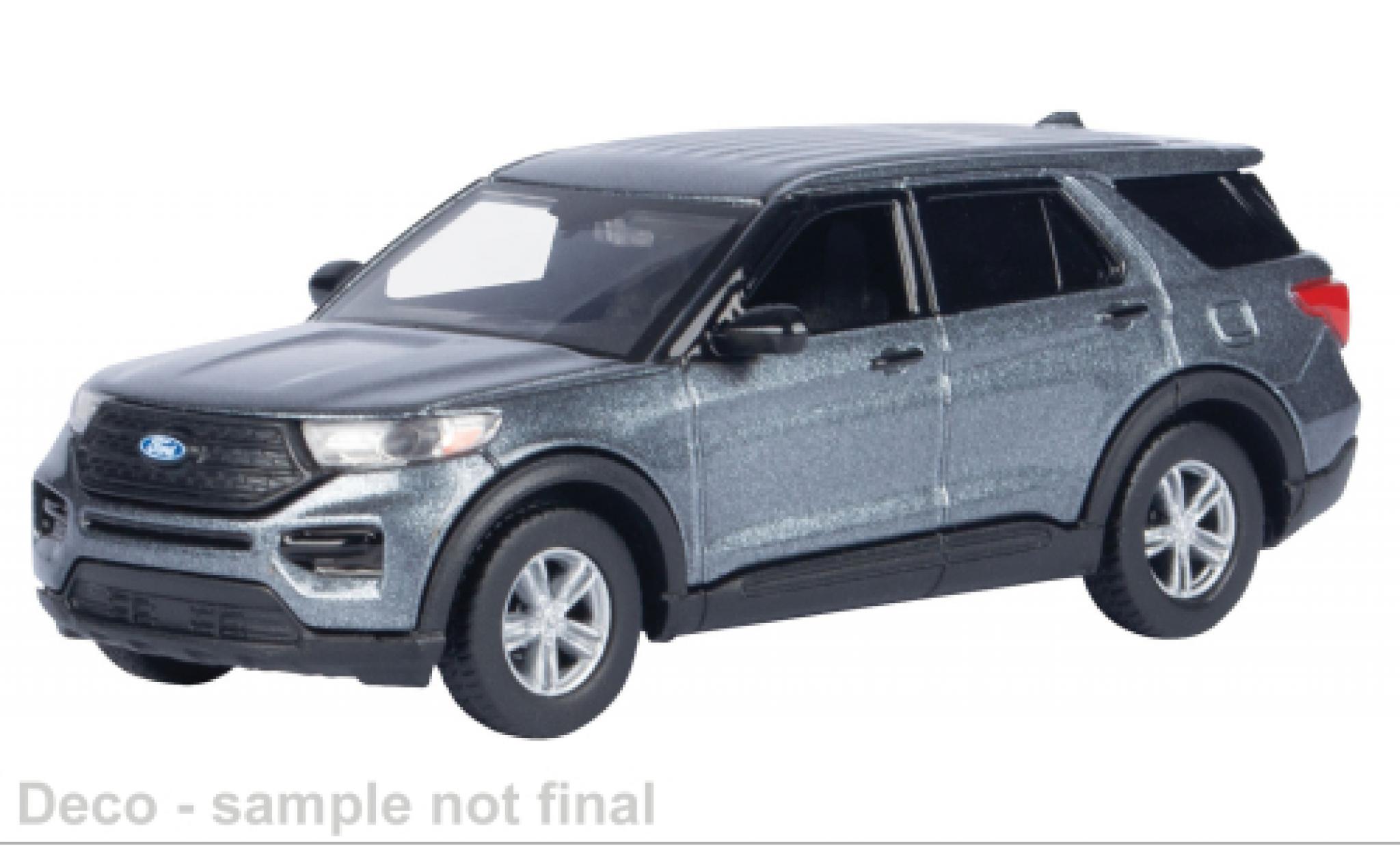 Ford Explorer 1/43 Motormax grijs 2022 1:43 modelauto