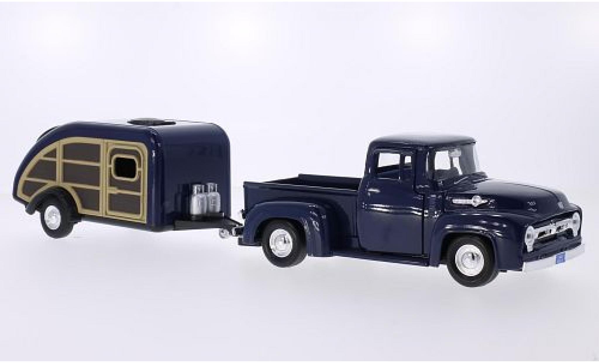 Ford F-1 1/24 Motormax 00 bla 1:24 modelauto