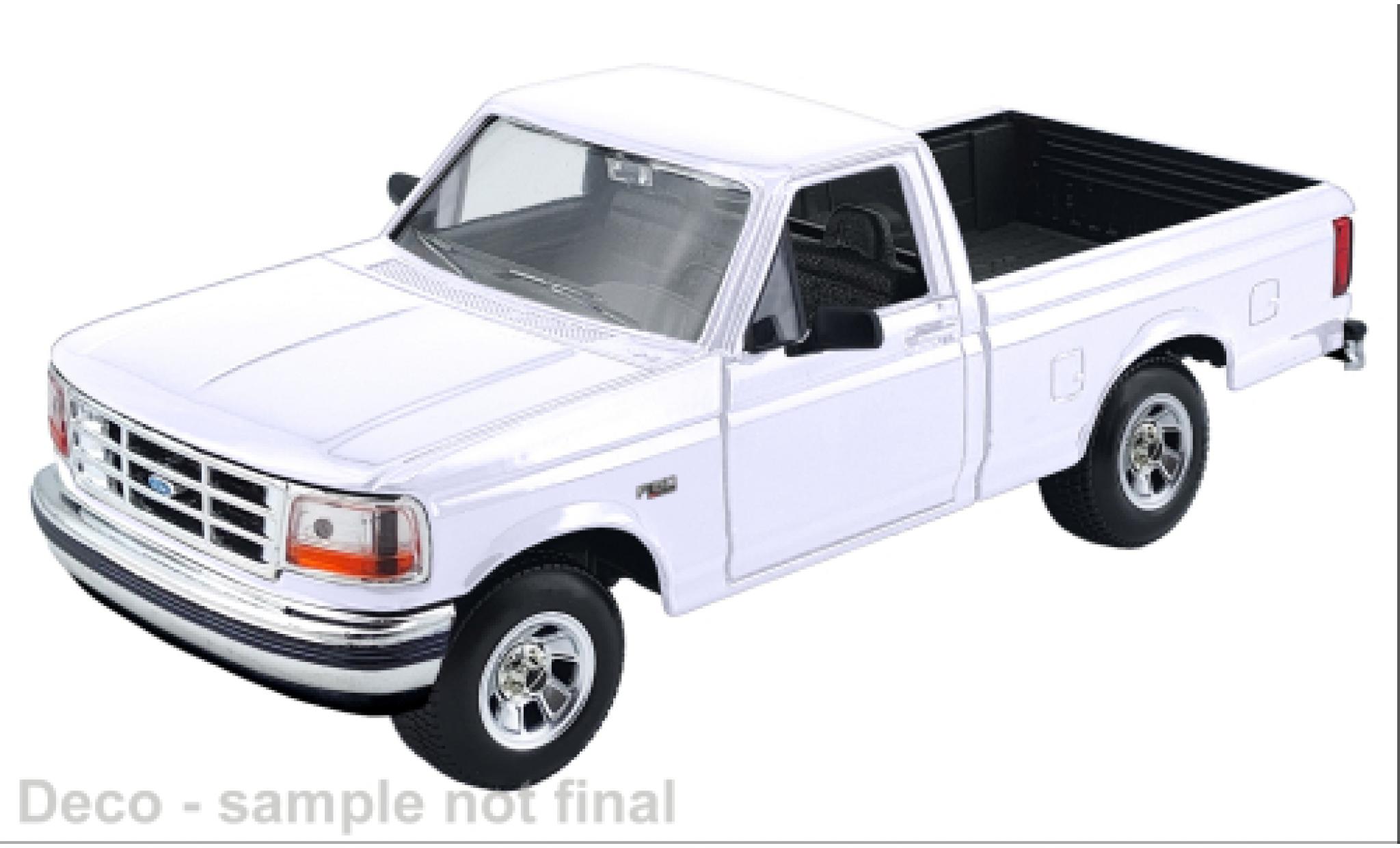 Ford F-1 1/24 Motormax 50 wit 1993 1:24 modelauto