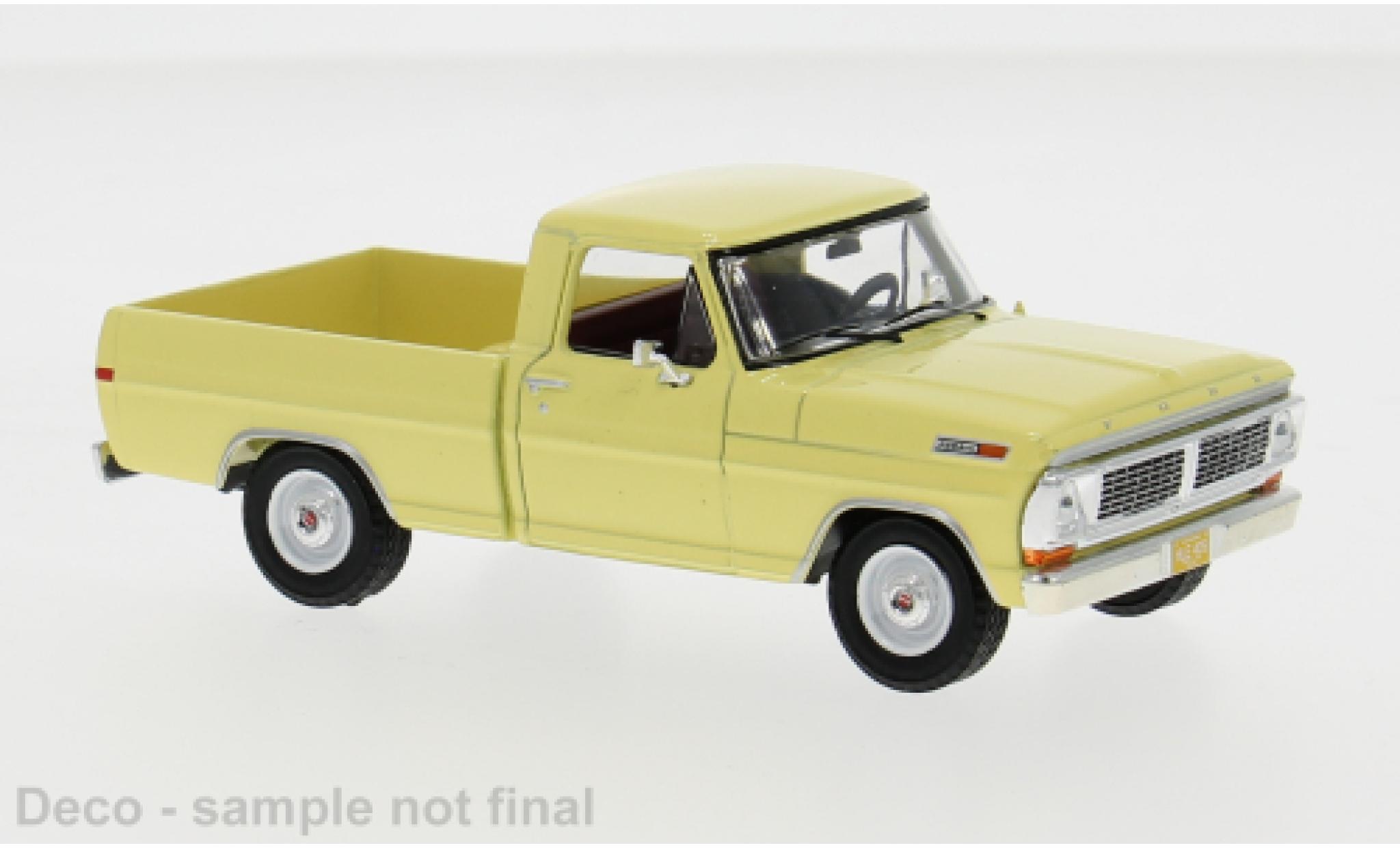 Ford F1 1/43 IXO 00 geel 1:43 modelauto