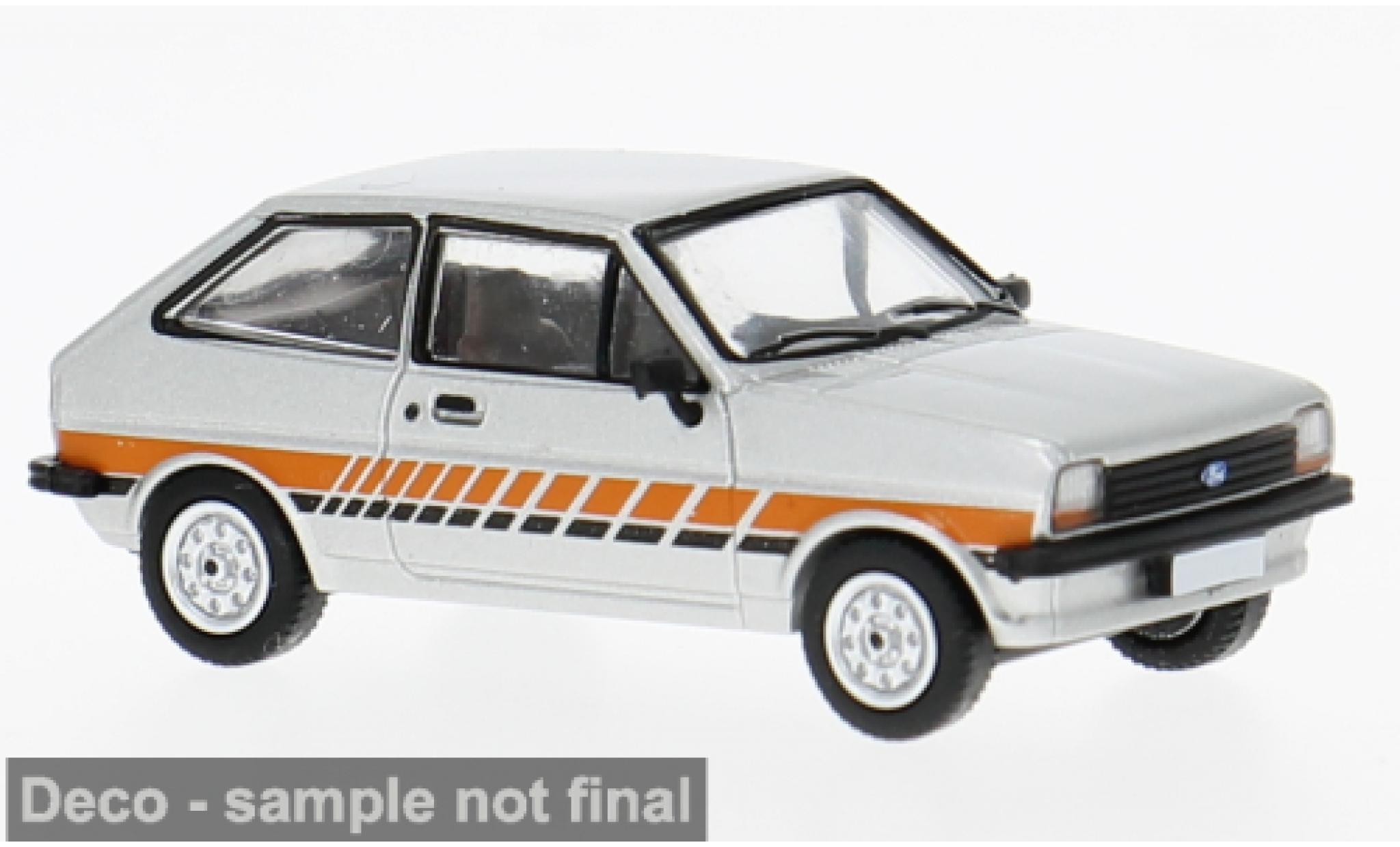 Ford Fiesta 1/87 PCX87 MK I Festival grijs 1975 1:87 modelauto