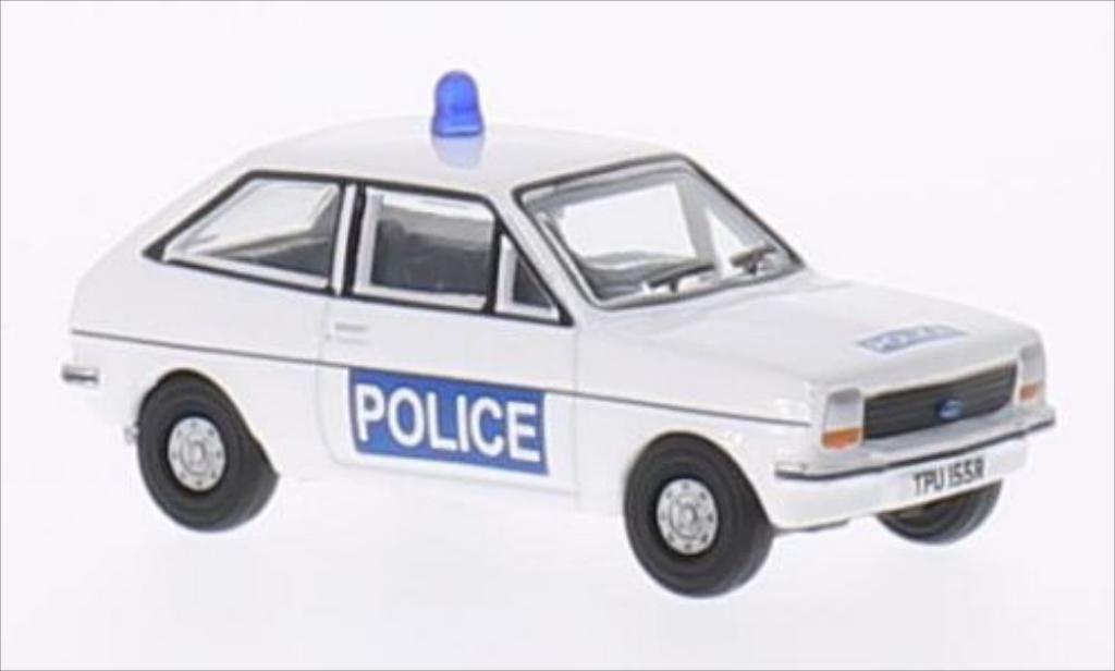 Ford Fiesta 1/76 Oxford MkI Essex Politie RHD modelauto