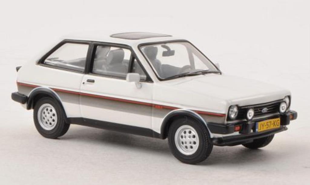 Ford Fiesta 1/43 Vanguards MkI XR2 wit LHD modelauto
